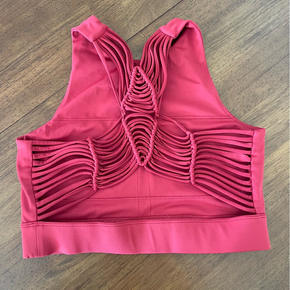 Carbon38 Sayang Macrame Sports Bra Size Medium